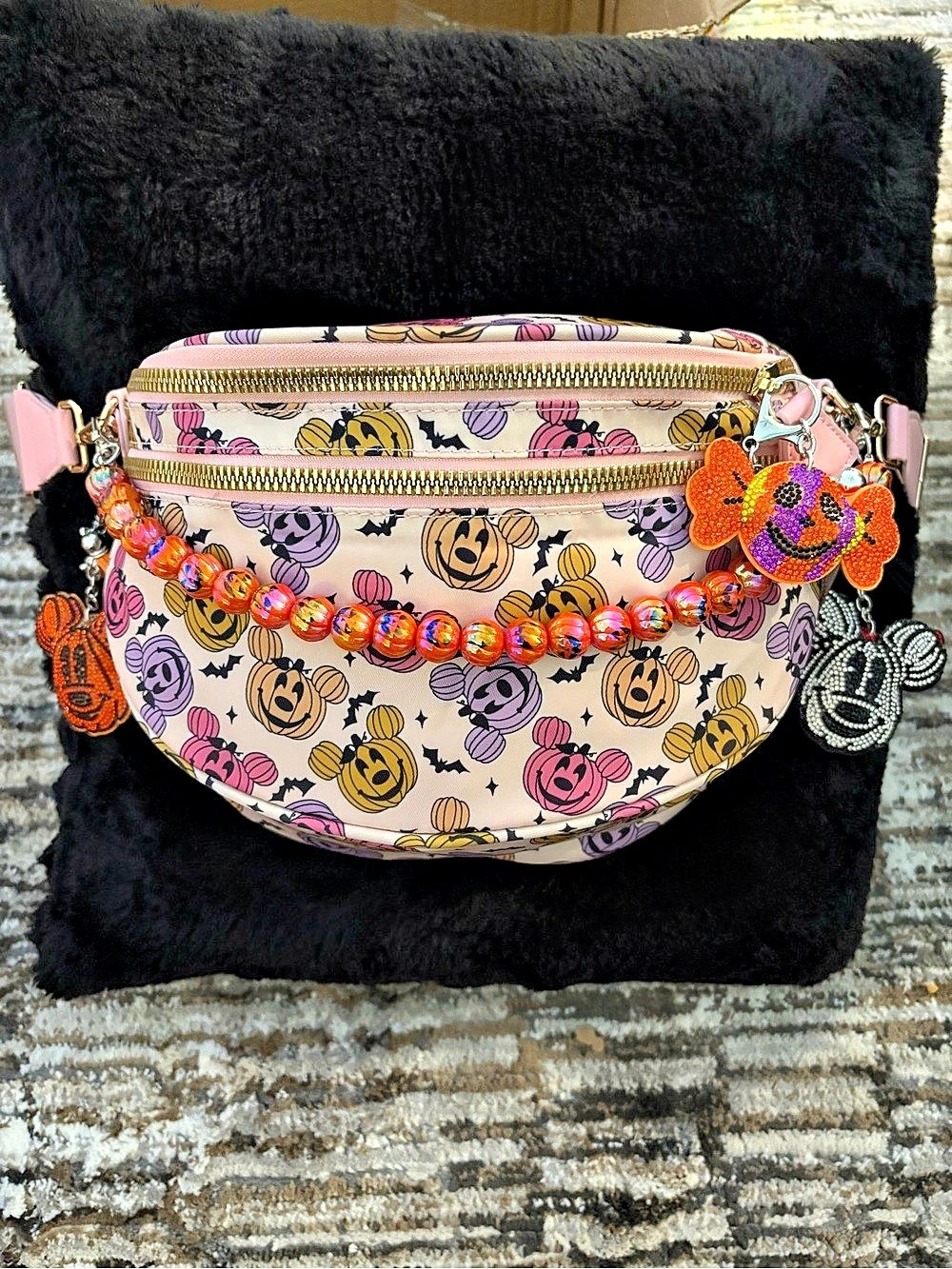Disney Mickey & Friends Halloween Pumpkin crossbody bag